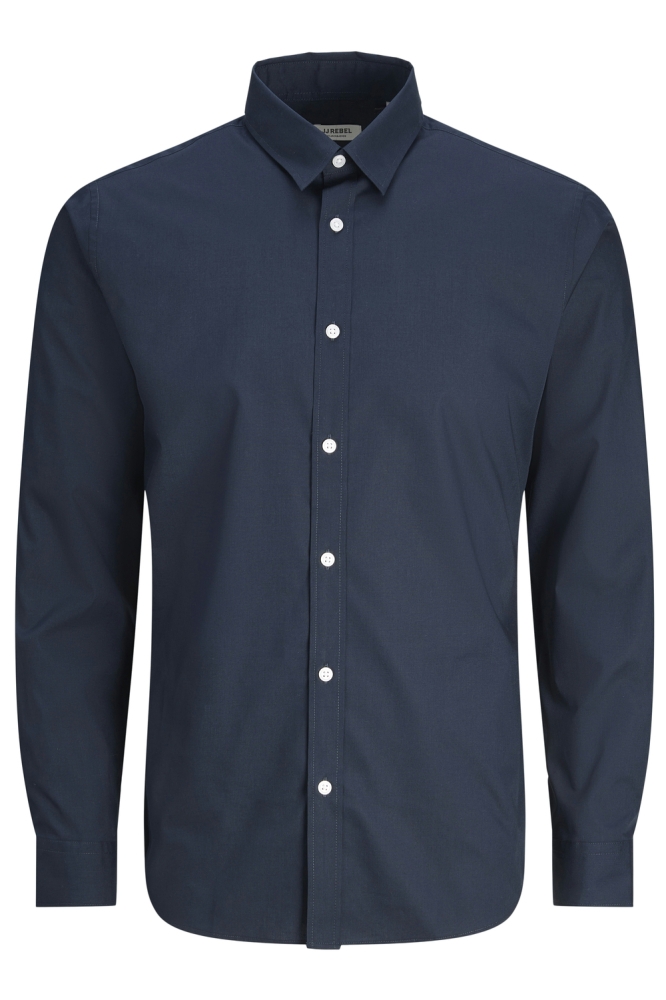 JREBGAVIN SOLID SHIRT LS NOOS 12267557 Sky Captain